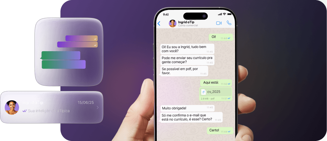 Conversa no WhatsApp